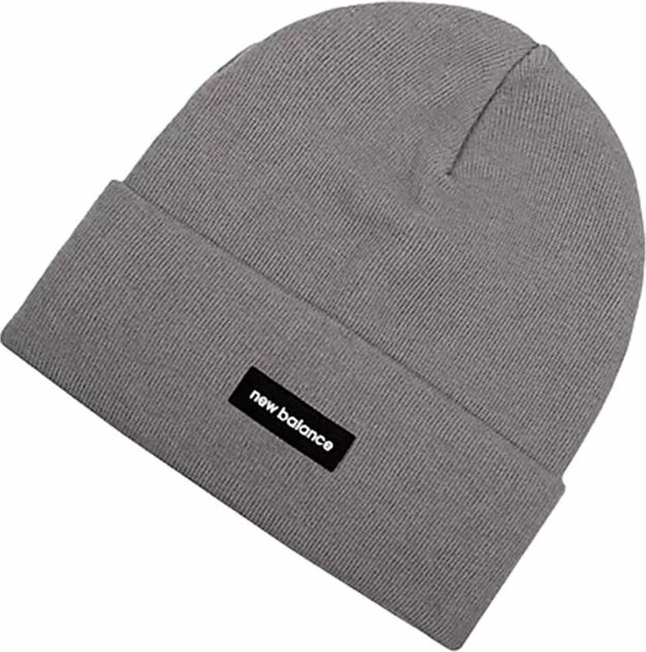 Hut New Balance Linear Knit Cuffed Hellgrau S64163339