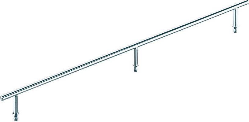 Kesseböhmer Begrenzungsreling 810 mm für Schränke mit 90 cm Korpusbreite DA-Reling Tablarreling Schrankreling Küchenreling 119840