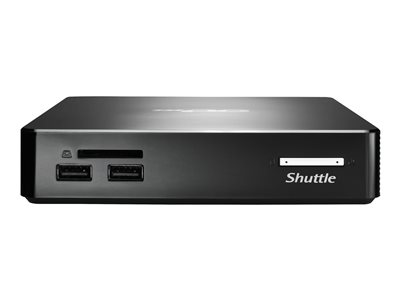 Shuttle XPC nano NS02EV2 - Android PC - Mini PC - 1 RK3368 / 1,5 GHz - RAM 2 GB - Flash - eMMC 16 GB - PowerVR SGX6110 - 1GbE - WLAN: 802.11a/b/g/n/ac, Bluetooth 5.0 - Android 8.1 (Oreo)