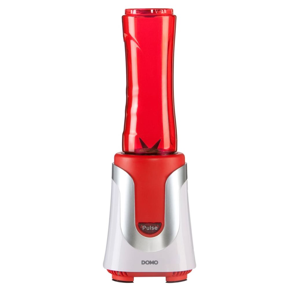 Domo DO434BL, Tischplatten-Mixer, 0,6 l, Pulsfunktion, Rot