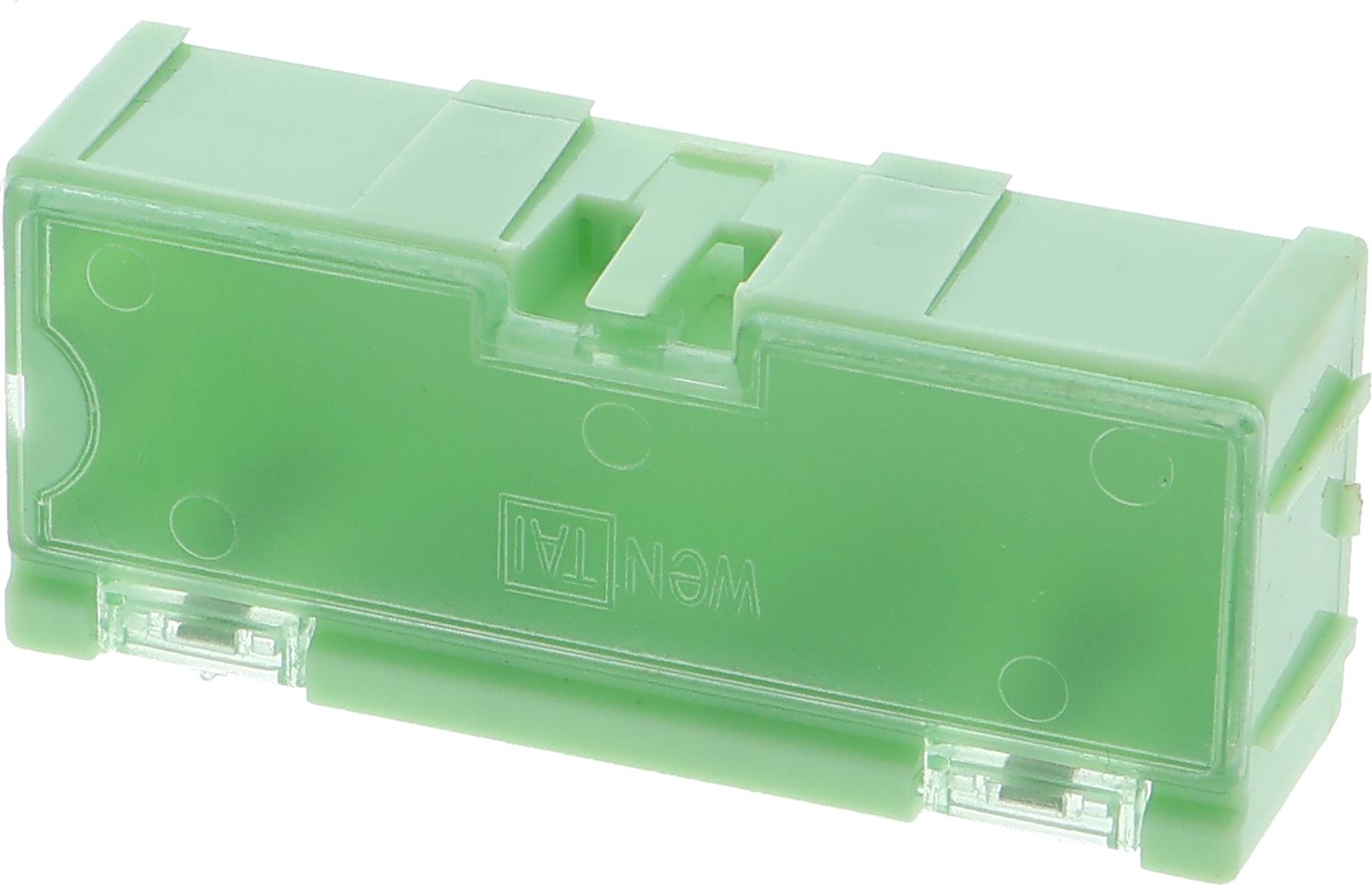 Funduino SMD Sortierbox - 75*30*21.5mm, grün, erweiterbar