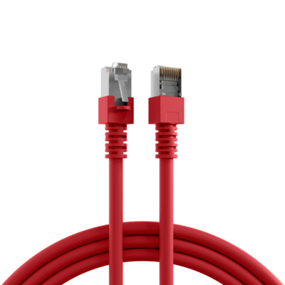 EFB-Elektronik RJ45 Patchkabel Cat.5e SF/UTP PVC CCA rot 25m Hersteller: EFB Elektronik (K5458.25)