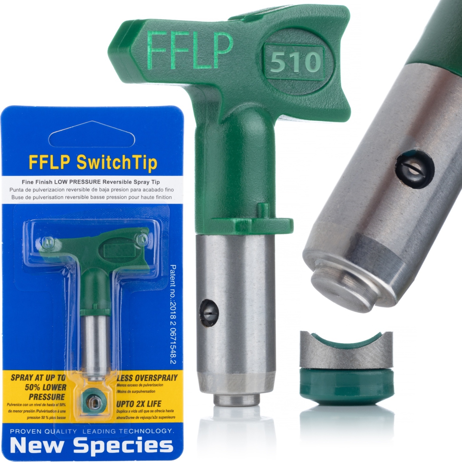 ROSFIX FFLP 510 Niederdruck-Farbdüse für eine Lackieranlage