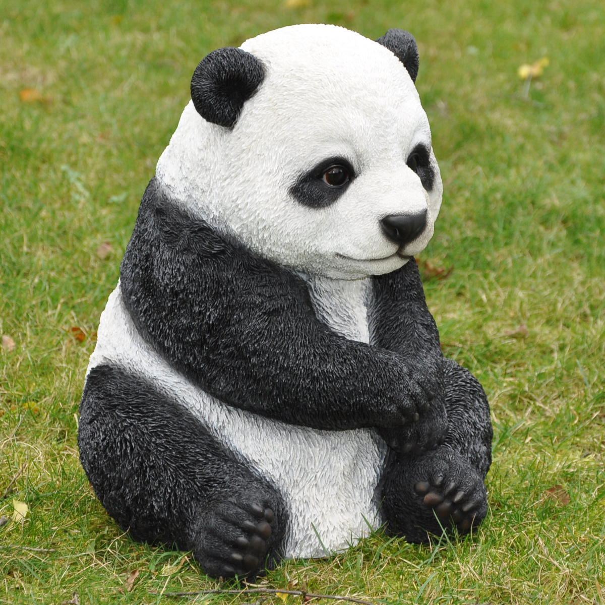 Streamline Pandabär Blumentopf – Keramik, 11,4 X 10,7 Cm, Süße Deko Für Drinnen & Draußen