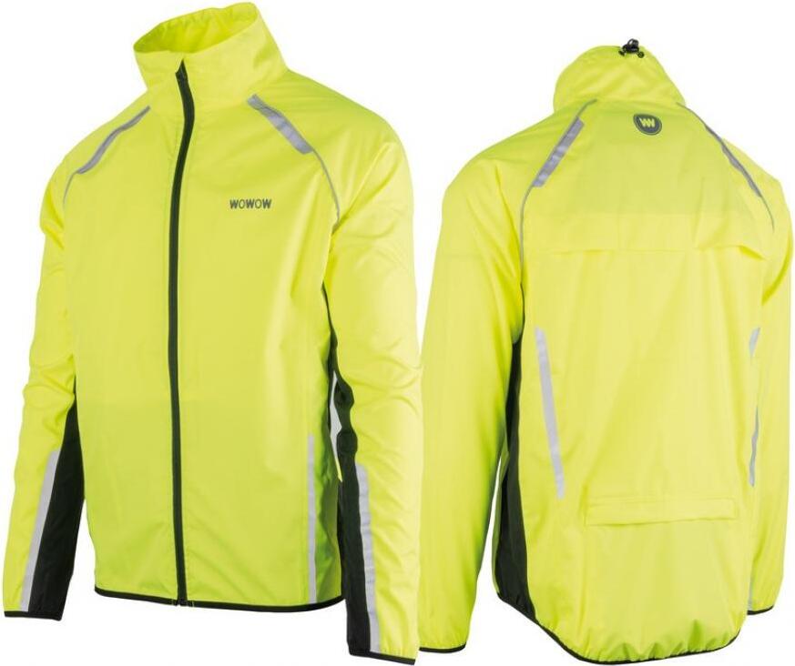 WOWOW Lucy Jacket Jaune - Veste De Sécurité Cycliste Femme Haute Visibilité