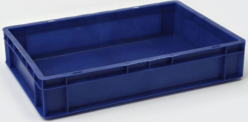 Proregal Euronormkasten, Volumen 20 l, BxTxH 600x400x120 mm, Farbe blau B9-13210-BLAU