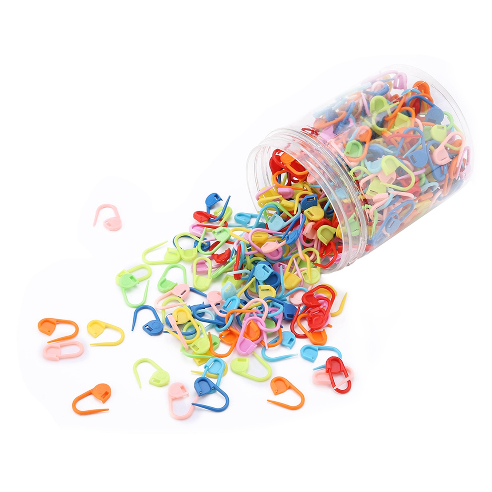 Cocosity Sicherheitsnadeln Clips, Sicherheitsnadeln, Kunststoff Sicherheitsnadeln, Schnallennadel, Sweater Mark Pins, bunte Sicherheitsnadeln Clips