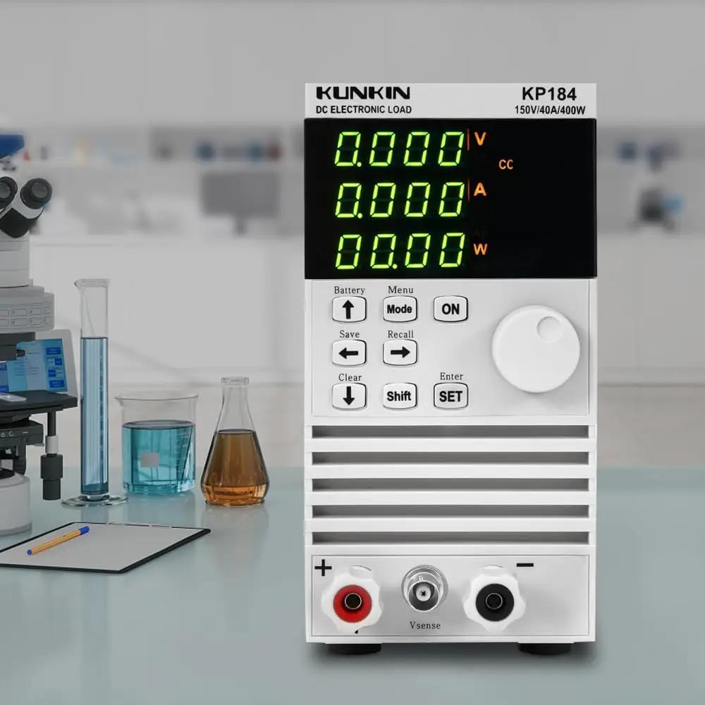 StarTech Elektronische DC-Last - Einkanaliger Lasttester - 400 W - 4 Modi CC/CV/CW/CR - Programmierbar - Blau