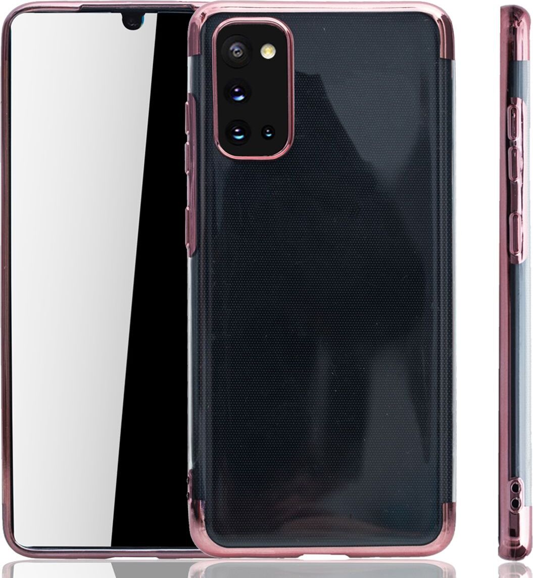 Kryt na mobilný telefón pre Samsung Galaxy A31 Rose Pink - číry - TPU silikónové puzdro Zadný kryt Ochranný kryt v transparentnej ružovej farbe