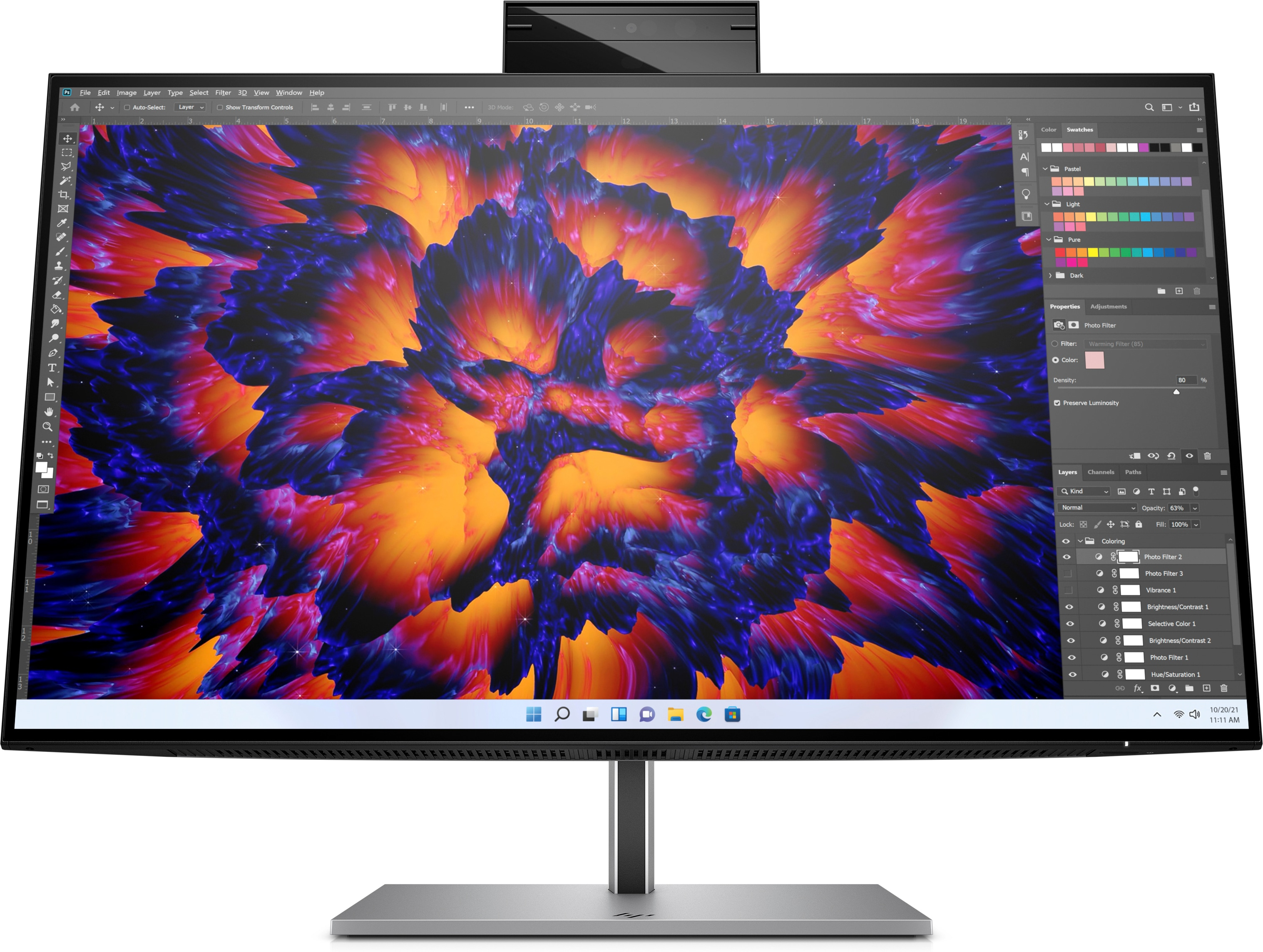 HP Z24m G3 - Monitor LED - 60,5 cm (23,8") - 2560 x 1440 QHD @ 90 Hz