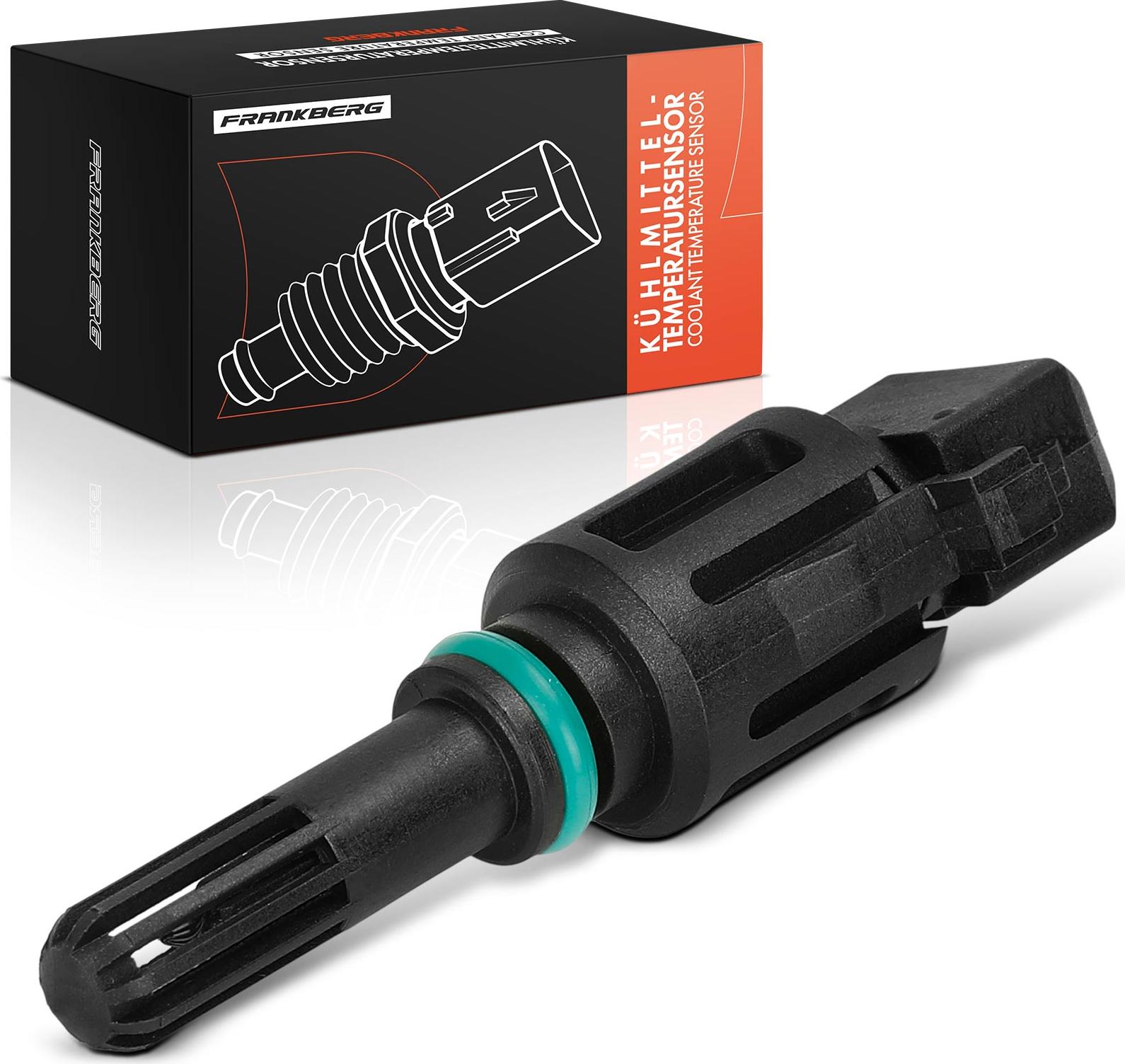 Frankberg 1x Kühlmitteltemperatur Sensor Temperatursensor für BMW 3er E46 5er E39 E83 E53 E36