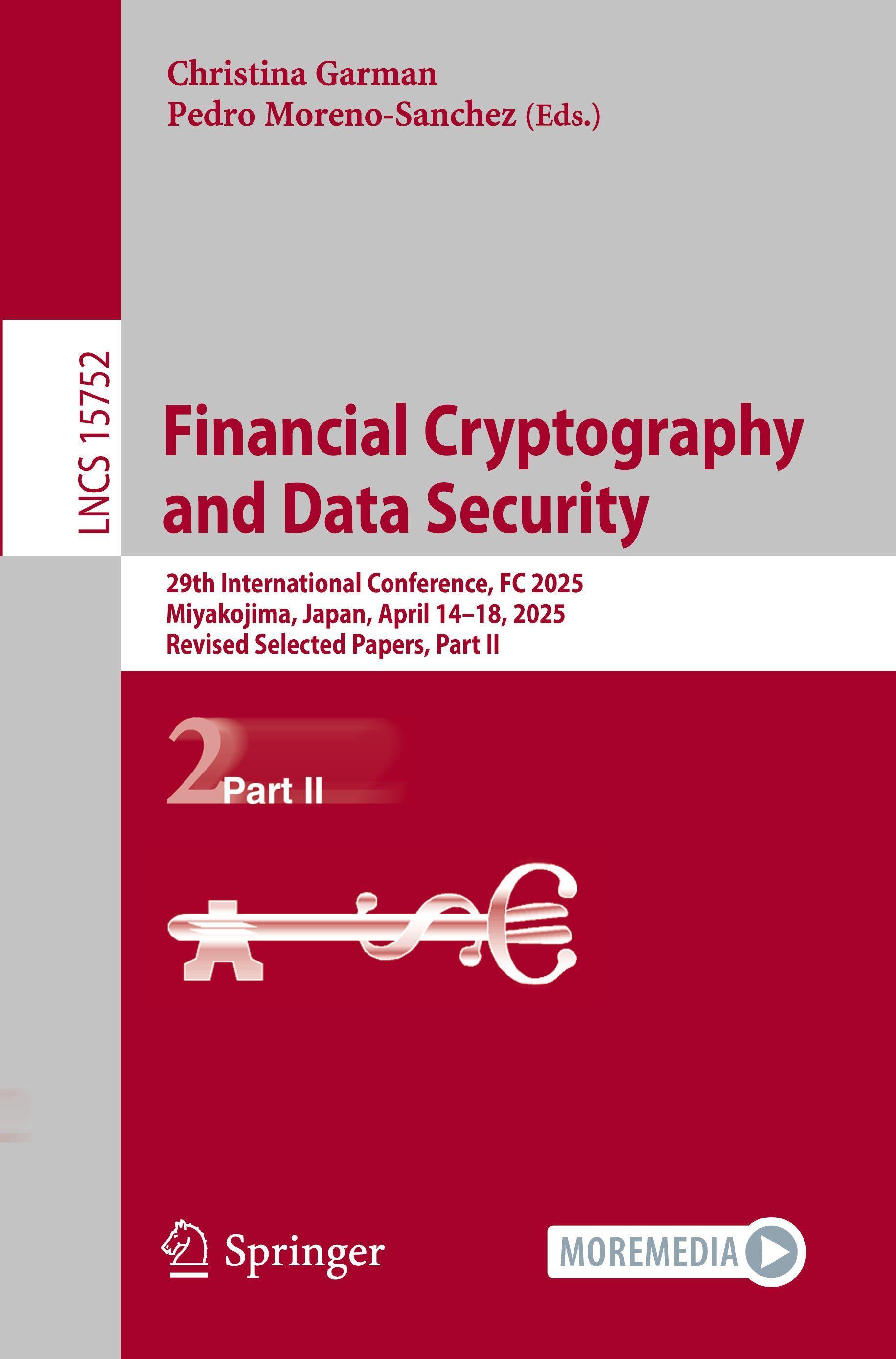 Springer, Springer International Publishing Finanzielle Kryptographie und Datensicherheit