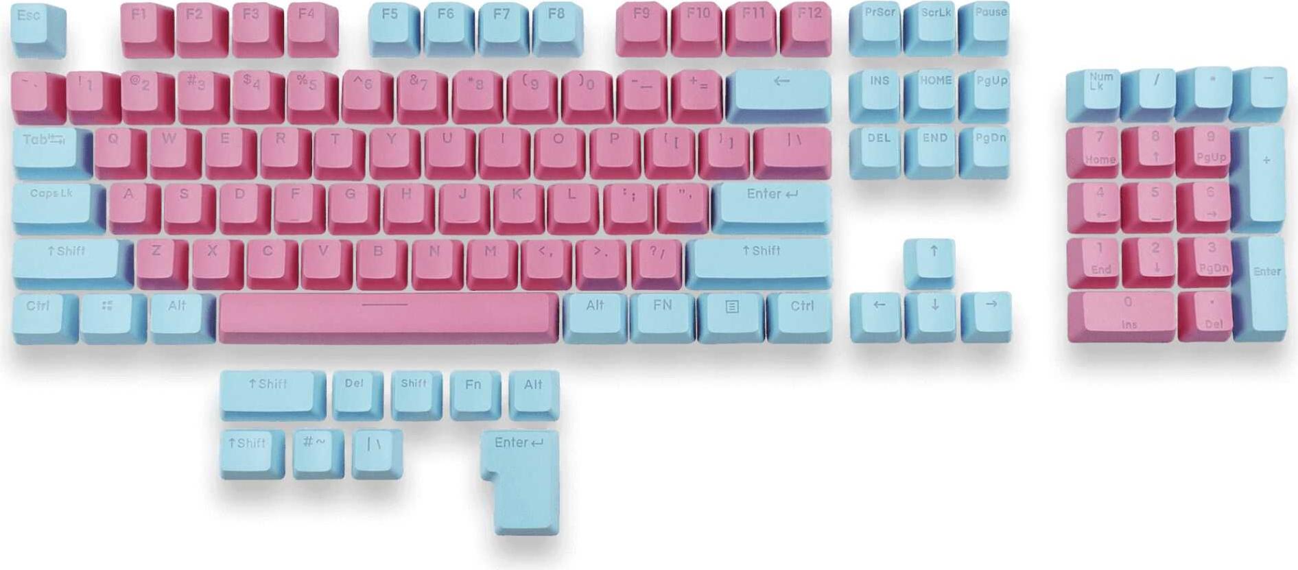 MOUNTAIN - Quartz B Backlit Keycap set MG-EVAC-MTN-KEYCAP-PBT-QUARTZ-