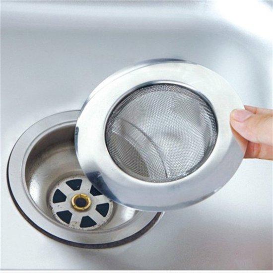 OEM Zweiteiliges, robustes, schräg montiertes Filtergitter aus Edelstahl, 11,3 cm Oberseite, ideal für Küchenabflüsse/WC-Badewannenabflüsse, Bodenabflüsse, Balkonabflüsse und multifunktionale Geräte. 2026