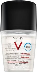 Vichy Homme Antitranspirant 48H Anti-Perspirant Anti-Stains 50 ml