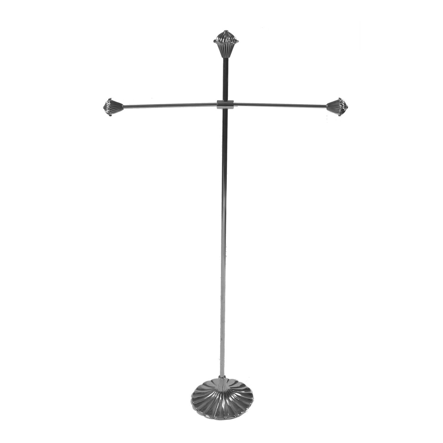 Buri Lisbeth Dahl Schmuckständer silber 66x37cm zweiarmig Metall Schmuckhalter