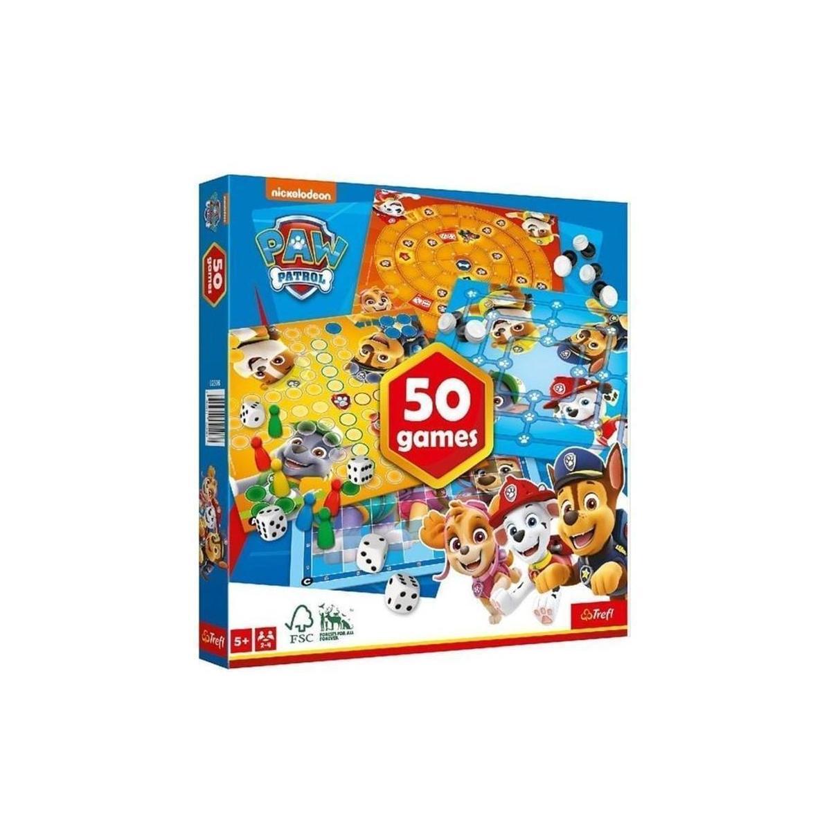 TREFL Spielesammlung 50 Spielmöglichkeiten Paw Patrol