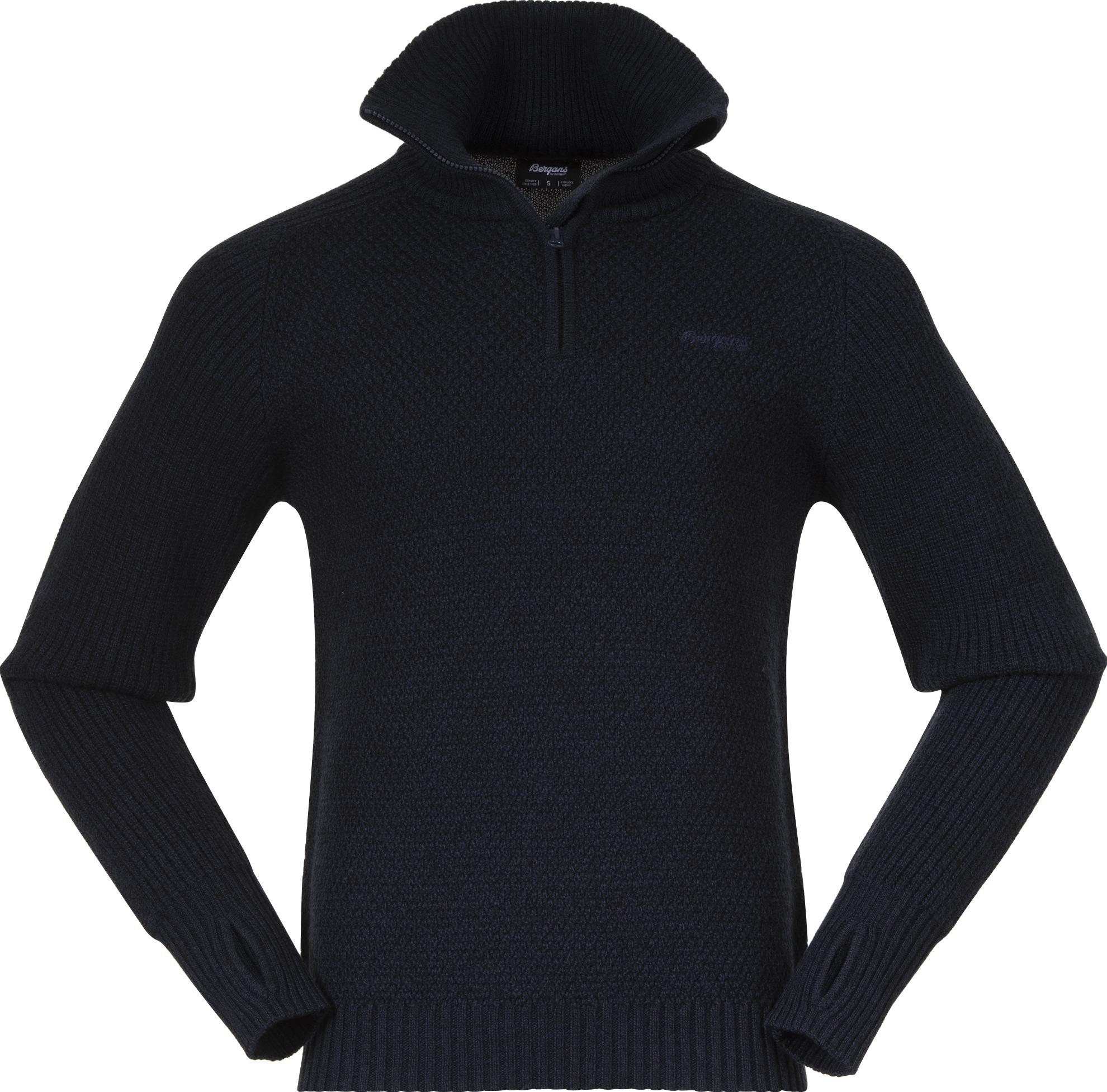 Bergans Herren Ulriken Wollpullover Navy Blue L 3271