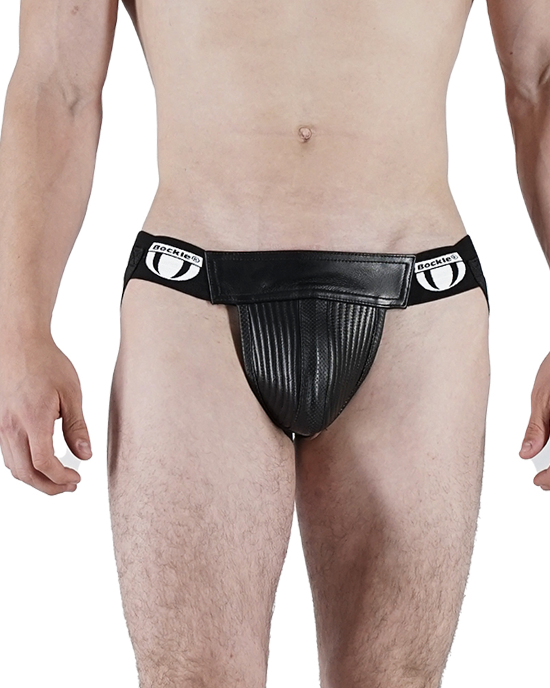 Bockleder Bockle® Leather Jock-Strap for GAY-ZIP Unterwäsche Herren Leder Slip Brief, XXL BLR-1044-XXL
