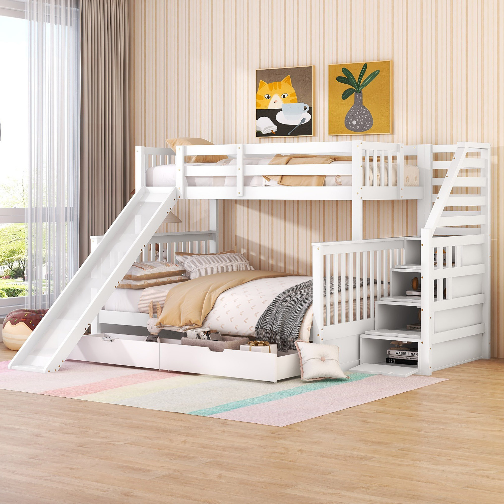 Flieks Poschodová posteľ 90x200 cm, detská | Kaufland.sk