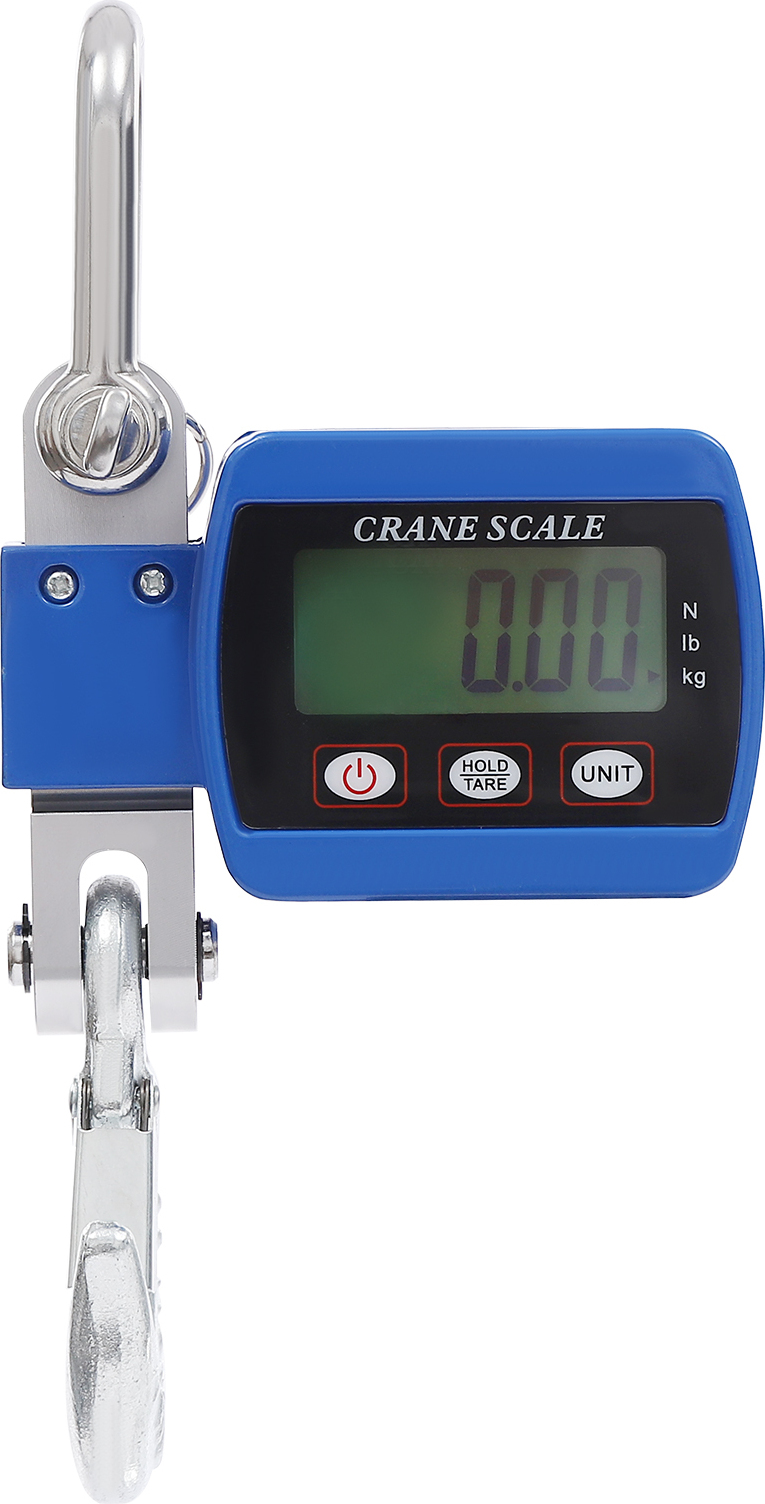 GreatDEshop2021 Digitale Hängekranwaage, tragbare Mini-Kranwaage, Digitale Kranwaage, Robuste Kranwaage, Blau GYNYRM-000600-WL