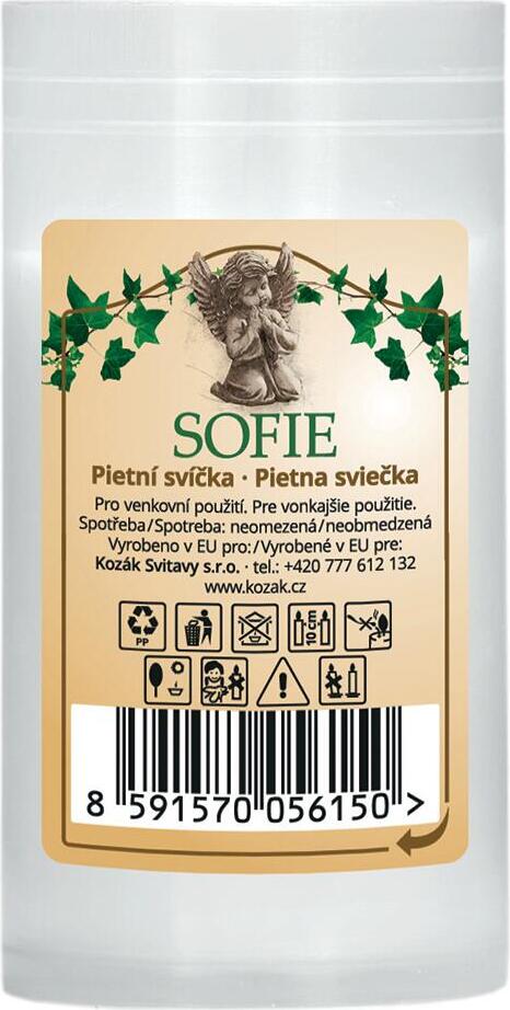 M.A.T. ersatz-Friedhofskerze 9,5cm 90g (brennt 1 Tag) para. BÍ