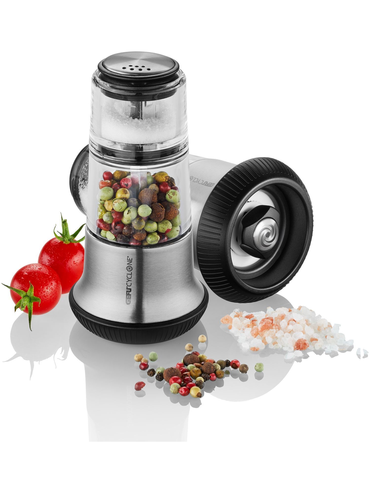 Macina sale / pepe in argento sterling - .925 argento