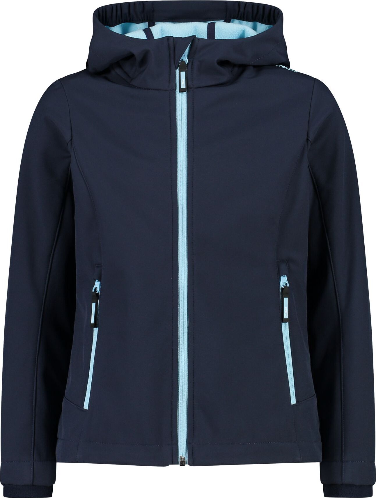 Cmp Kid G Jacket Fix Hood B.blue-Anice B.blue-Anice 176 3A29385N