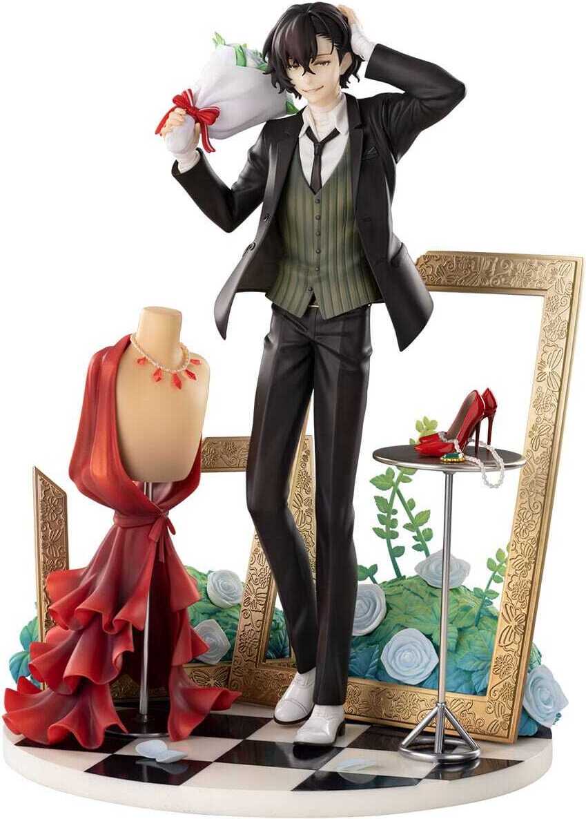 Hobby Max Bungo Stray Dogs PVC Statue 1/8 Dazai Osamu Dress Up Ver. Deluxe Edition 26 cm 729
