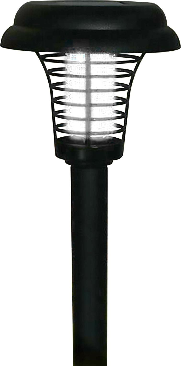 Lampe Strend Pro MOKI 57, gegen Insekten und Mücken, Solar, UV+weiße LED, 13x42 cm, AA