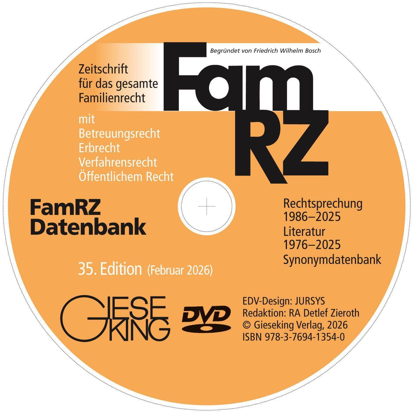 Gieseking FamRZ Datenbank