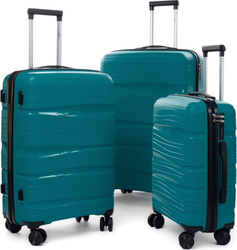 ShopJK Reisekoffer PP3, Farebné varianty: blaues Set PP3MODSAD