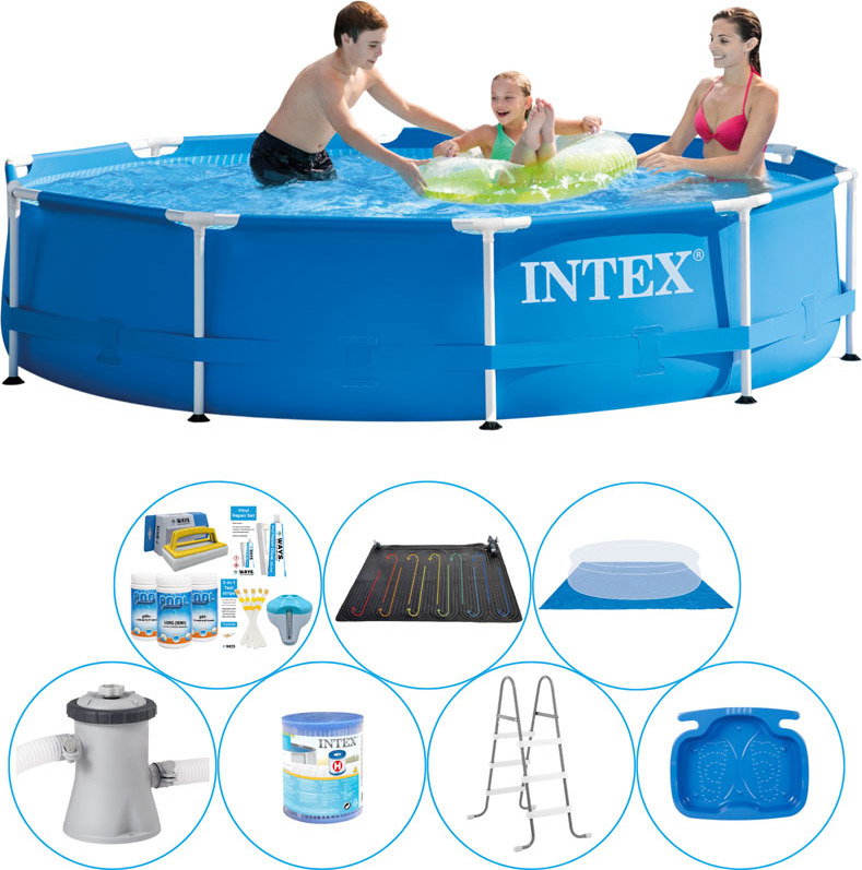 Intex Kovový rám okrúhly 305x76 cm - 8 kusov - Bazén Super ponuka
