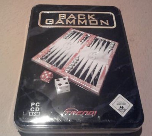 Trend Center Backgammon - Metallbox 5010-4830
