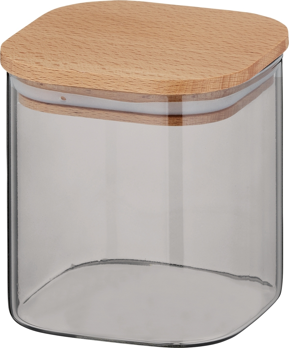 Kela Vorratsglas 0.75 Liter Glas Vorratsdose Nea mit Buchenholzdeckel 10776