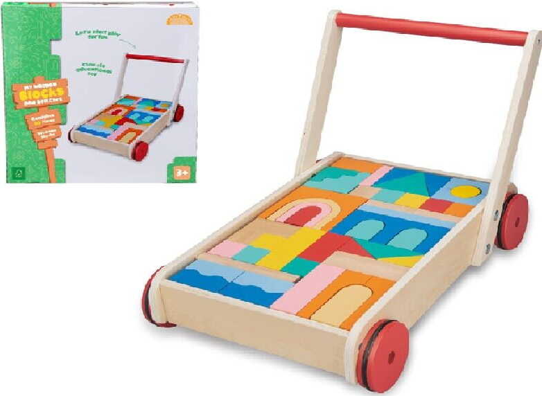 Icom KINDERTISCH SCHUBBARRIEREN KINDERTISCH SCHUBBARRIEREN Holzklötze 50El