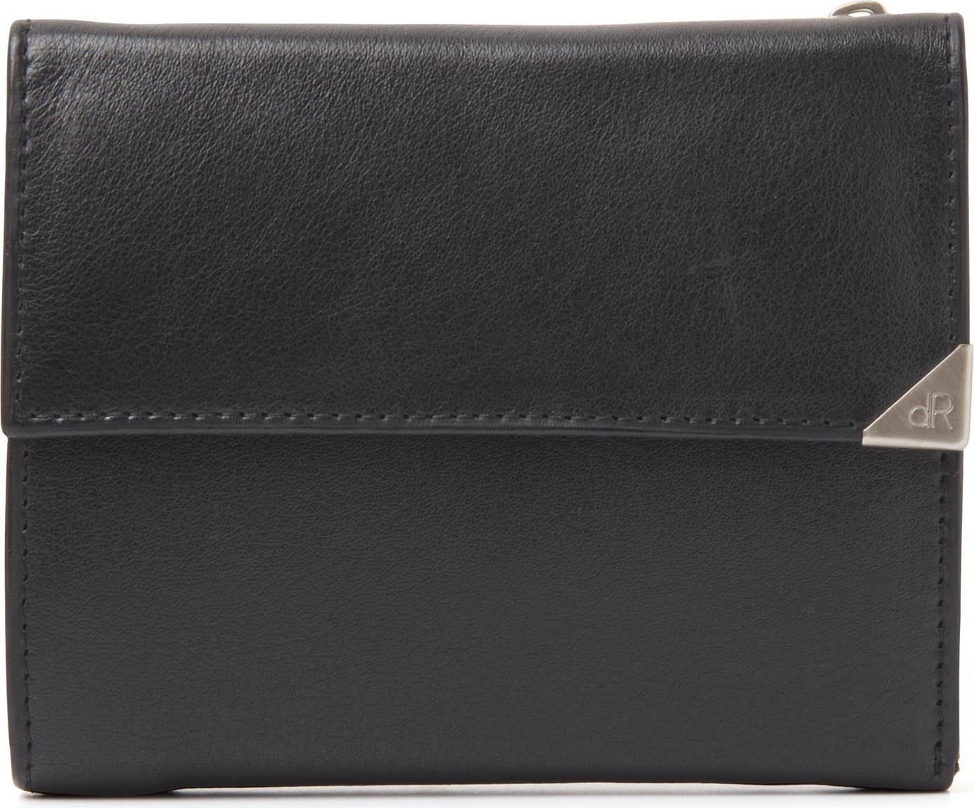 dR Amsterdam Damenbrieftasche | Lederbrieftasche für Damen | Brieftasche Leder | Damenbrieftasche RFID | Münzen -Scheine Toronto - 15115 Black