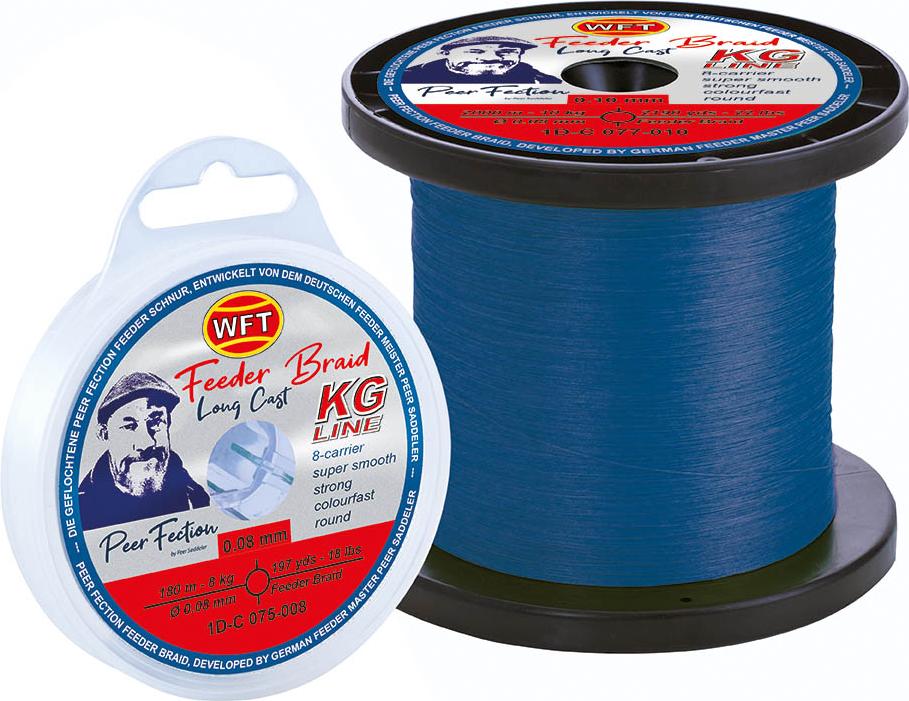 WFT Peer Fection LC Feeder Braid 180m 0,08 8kg 1D-C 075-008