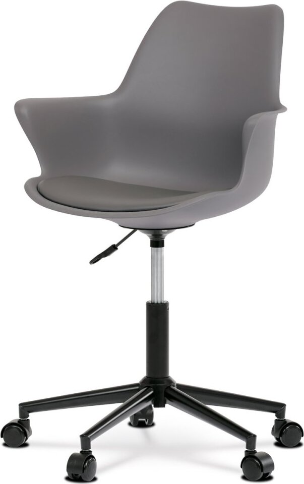 Bürostuhl Autronic Bürostuhl, Kunststoffschale Cappuccino, Kunststoffkreuz (KA-J772 CAP)