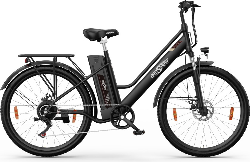 26" elektrický bicykel, e-bike, pedelec s 250W motorom, 36V/14,4Ah lítiová batéria, 25km/h, ebike, mestské e-biky a e-nákladné bicykle