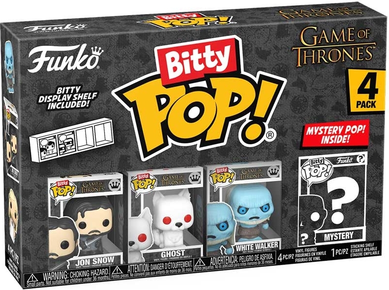 Funko Game of Thrones Bitty POP! Vinyl Figuren 4er-Pack Jon Snow 2,5 cm FK83647