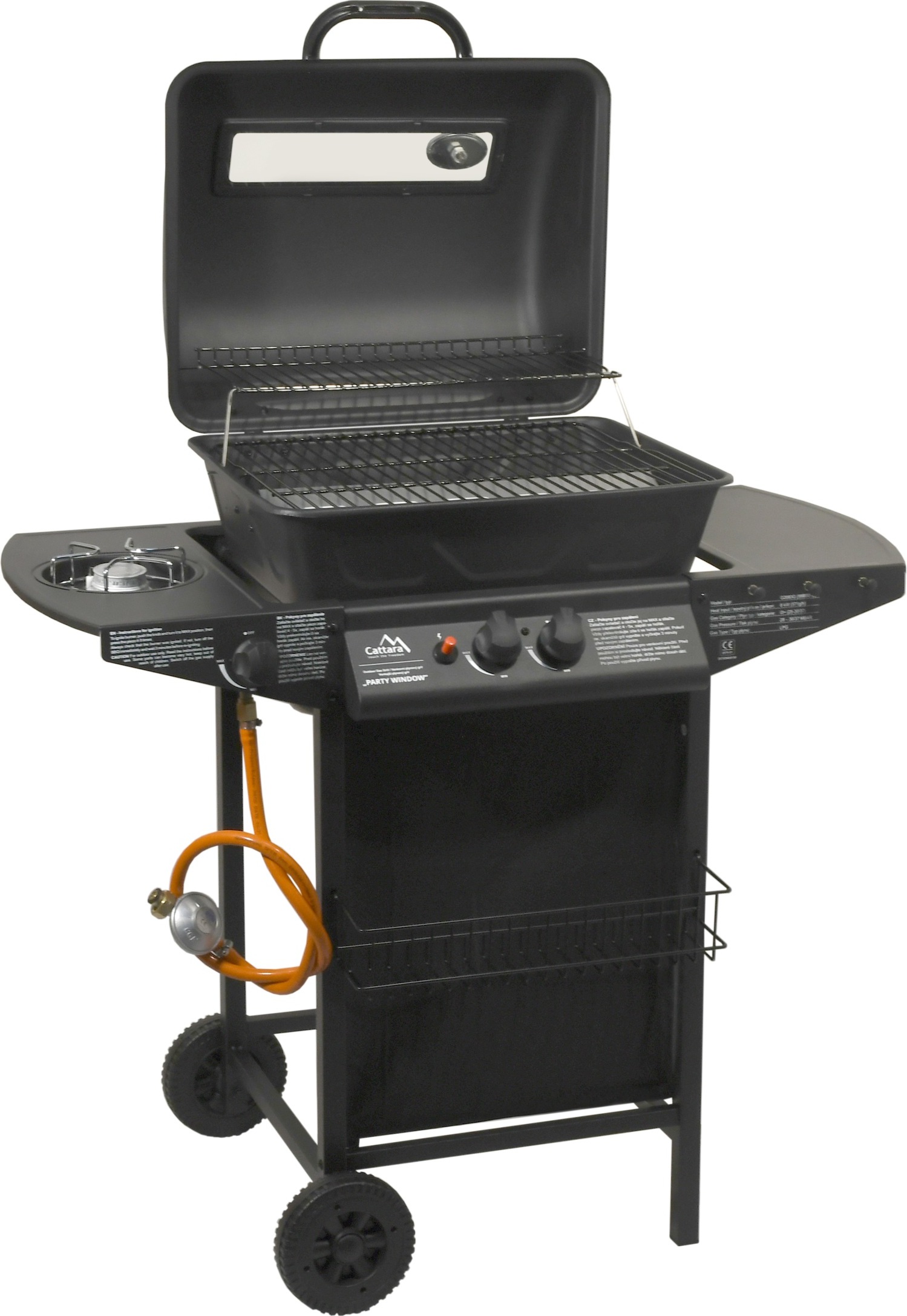 Cattara Grill Gas PARTEIEN FENSTER 2+1 Handy, Mobiltelefon