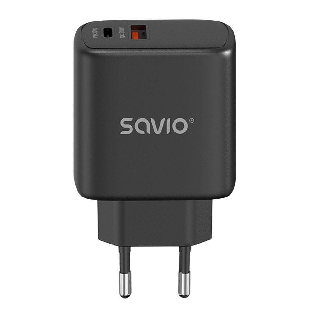 Savio LA-06/B 30W QUICK CHARGE, STROMABGABE 3.0