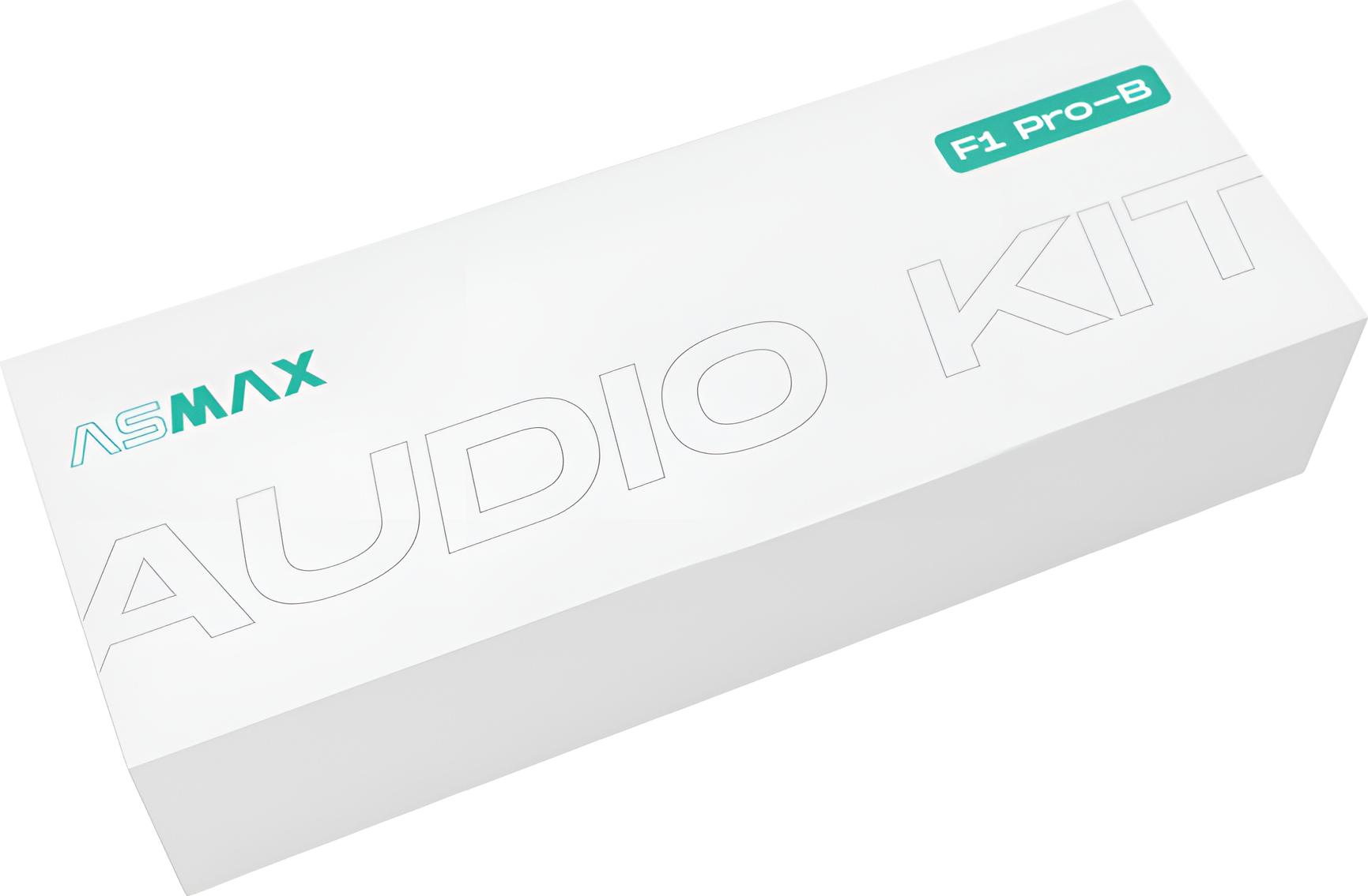 ASMAX F1 pro B Audio und Mikrophon Kit ASMAX-F1-pro-SP-B