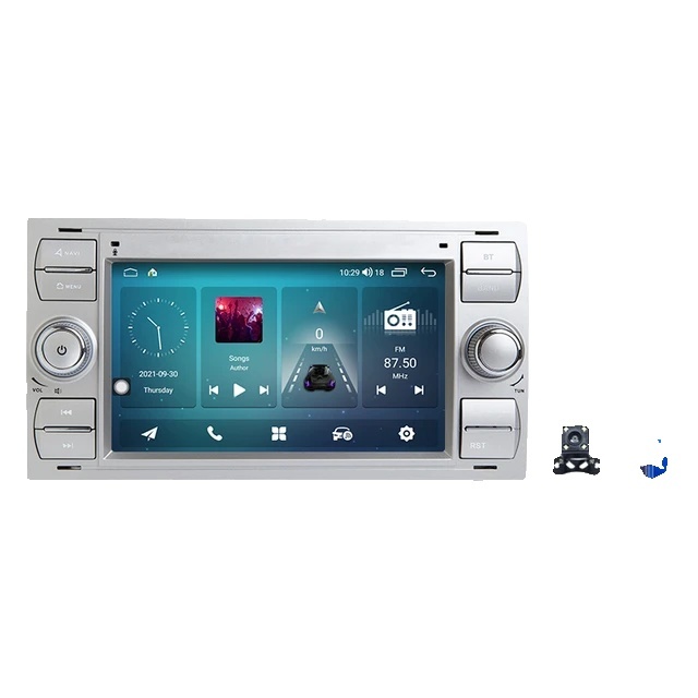 Carplay Android Auto rádio, bezdrôtové pripojenie, GPS navigácia, 4GB 64GB OBD2 kamera