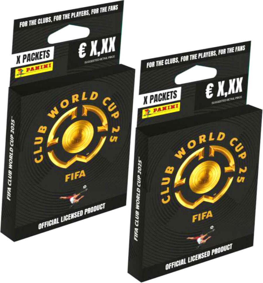 Panini Fifa Club World Cup 2025 Sticker - WM Sammelsticker - 2 Blister