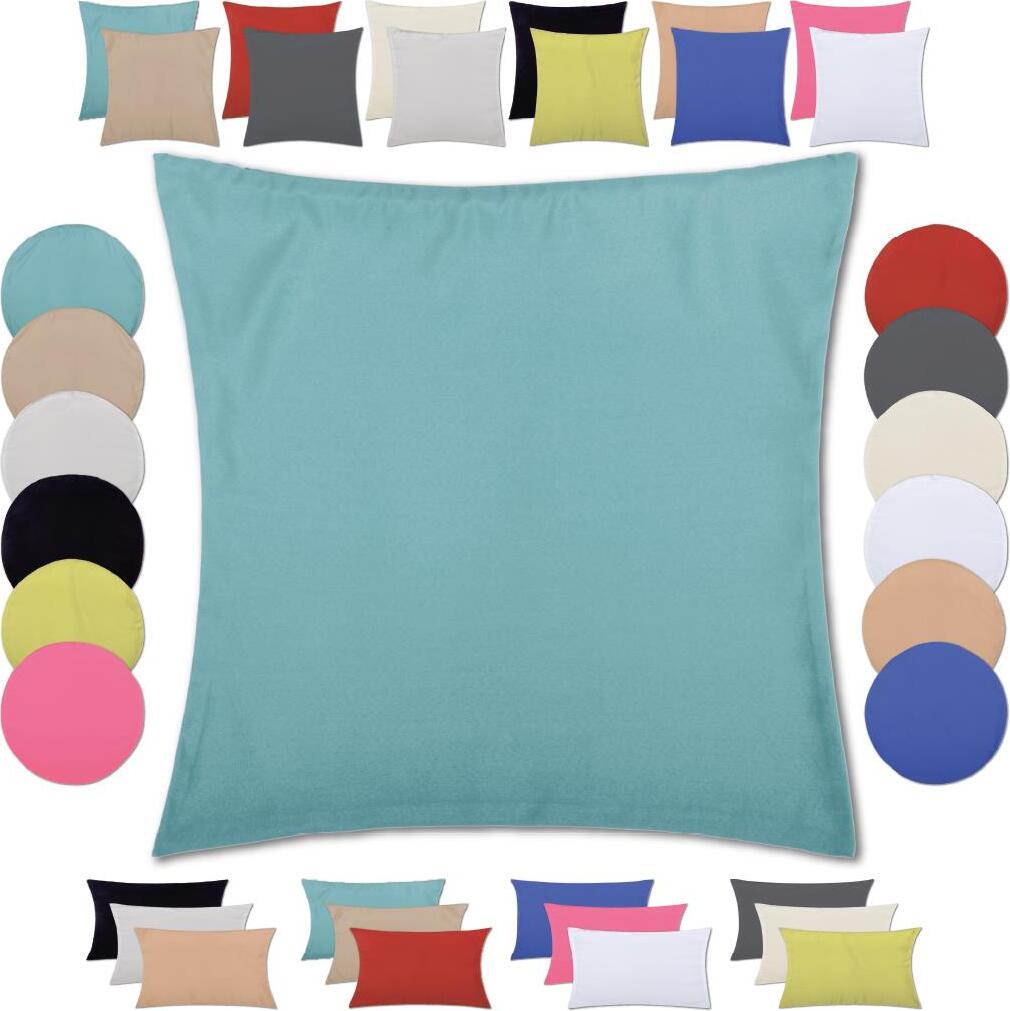 Copricuscino Decorativo Con Paillettes 45x45 Cm – Federa Reversibile In Raso, Cerniera Nascosta, Senza Imbottitura, Colore Blu Navy, Per Divano E Camera Da Letto - 2