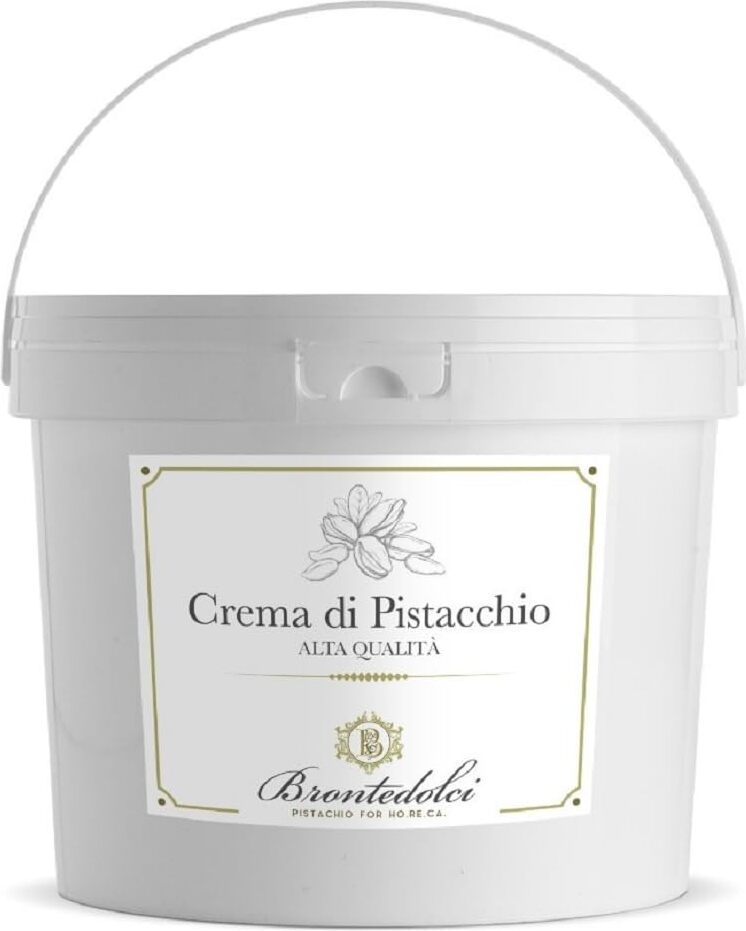 Sonstige Brontedolci Pistaziencreme – 40% Pistazien aus Sizilien (1kg) Crema di Pistacchio NEW-8263