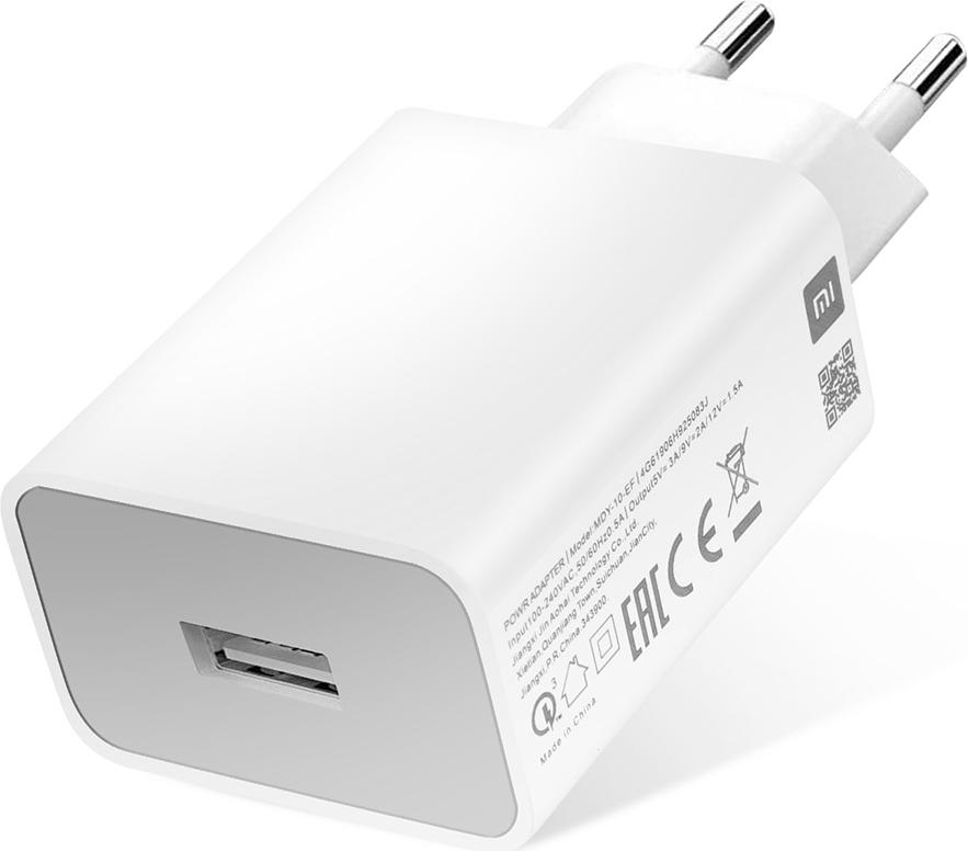 Xiaomi MDY-10-EF 18W 3A Schnellladung 3.0 USB-Netzteil - Weiß