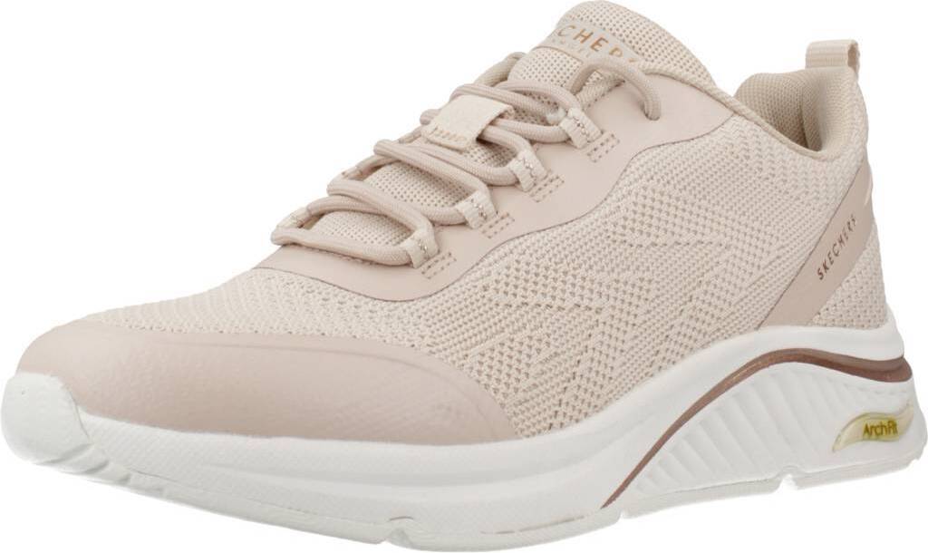 SKECHERS ARCH FIT S-MILES SONRISAS Beige 155567NAT